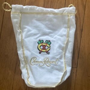 Crown royal Chicago Blackhawks bag only